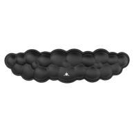 WHITE SHARK Podloga za tipkovnicu KP-011 Cumulus crna