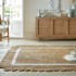 FLAIR RUGS Ručno rađen juten tepih u prirodnoj boji/boje slonovače 160x230 cm Grace White 