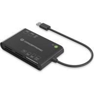 CONCEPTRONIC Čitač kartica 7-u-1, USB-A 2.0, crni