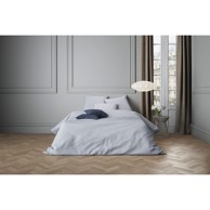 STIL Posteljina Saten Austin 140x200 cm + 60x80 cm, siva