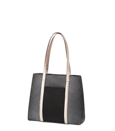 BABYONO Torba za mame Basic So Dynamic, sivo-crna