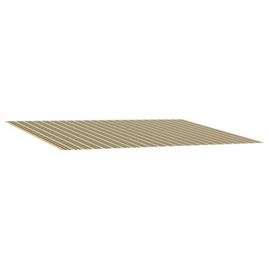 Zamjensko platno za tendu, 400 x 350 cm, poliester, zelena i žuta