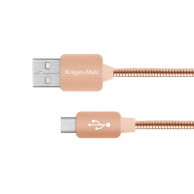 KRÜGER&MATZ Kabel USB-micro USB 1 m