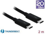 DELOCK Thunderbolt 3 kabel USB-C na USB-C, 2 m
