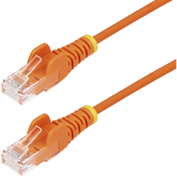 STARTECH Mrežni kabel N6PAT25CMORS Cat6 U/UTP, 0,25 m, narančasti