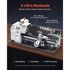 VEVOR Metalni tokarski stroj 203 x 406 mm promjenjive brzine