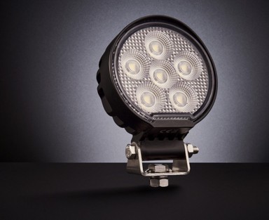 TT TECHNOLOGY LED radno svjetlo BLACK TT.13323, 24 W, okruglo raspršeno