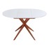 RAGABA Okrugao proširiv blagovaonski stol s dodatnom pločom ø 90 cm Jubi 