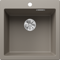 BLANCO Sudoper PLEON 5 InFino SILGRANIT, tartufo