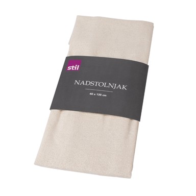 STIL Stolnjak GREASBI bež 40x135 cm