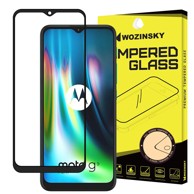 WOZINSKY Kaljeno staklo zaštitnik zaslona Potpuna pokrivenost s okvirom za Motorola Moto G9 Play / E7 Plus