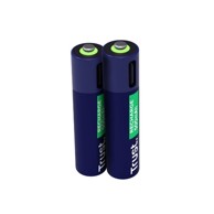 TRUST Punjive baterije AAA, 500 mAh, USB-C, 2 kom