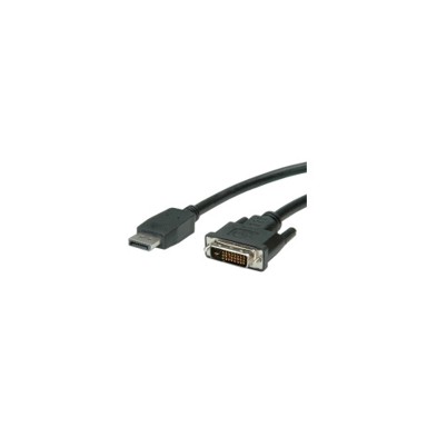 ROLINE Kabel DisplayPort na DVI-D (24+1), 3 m, crni