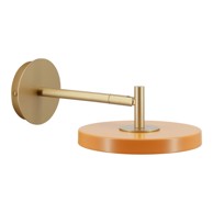 UMAGE Narančasta LED zidna lampa s mogućnosti zatamnjivanja ø 15 cm Asteria Wall Short 