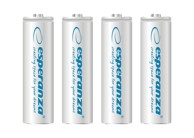 ESPERANZA Punjivi akumulatori EZA104W AA ni-mh 2000 mAh, 4 kom, bijeli