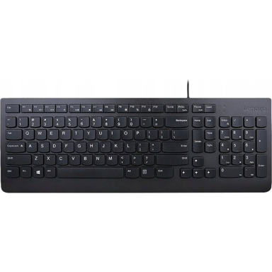 LENOVO Tipkovnica Essential, USB, češki i slovački raspored, crna