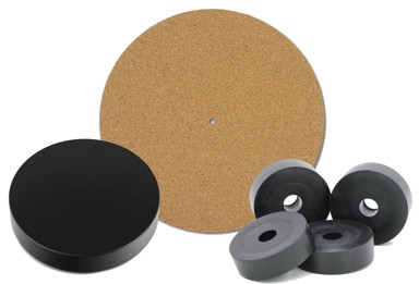 PRO-JECT Set za gramofone UPGRADE SET BASIC, record puck E, Cork-it, Damp-it