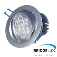 Ugradbena LED lampa X-Light, 7x1W, 3000K