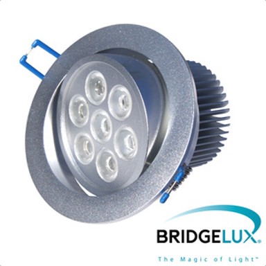 Ugradbena LED lampa X-Light, 7x1W, 3000K