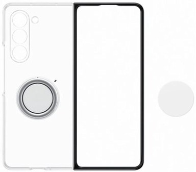 SAMSUNG Futrola za Z Fold 5, silikonska, prozirna