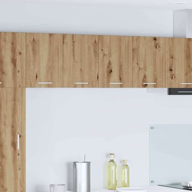 Viseći ormarić Riga, 60 x 31 x 40 cm, umjetnički hrast i bijeli