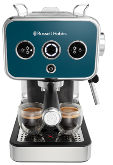 RUSSELL HOBBS Aparat za kavu Distinctions Espresso Ocean, plavi