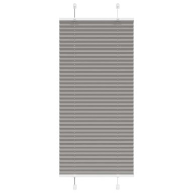 Plisirana roleta antracit 55x150 cm širina tkanine 54,4 cm