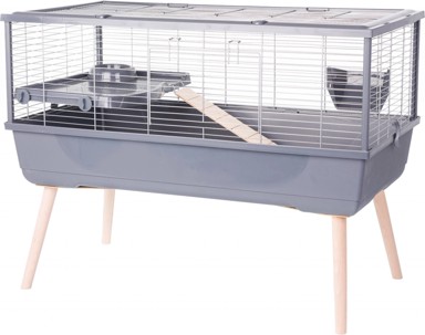 ZOLUX Kavez za zamorca Neolife 100, sivi