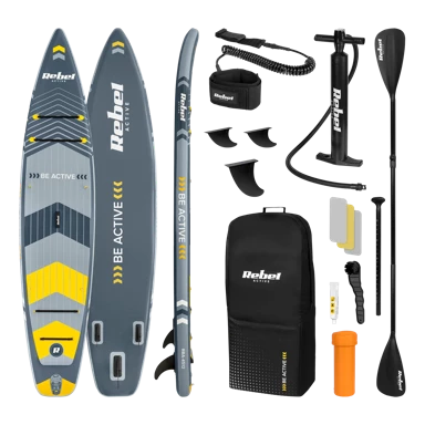 REBEL ACTIVE SUP daska PRO Touring, 381 × 81 × 15 cm, set