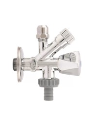 Kutni kombinirani ventil 1/2-3/4-3/8                                                                                                                                                                    