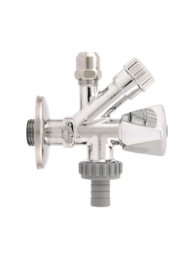 Kutni kombinirani ventil 1/2-3/4-3/8                                                                                                                                                                    