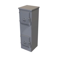 BELLA THALIA Peć na drva Ewa, siva