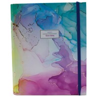 CASTELLI Organizer spiralni s gumicom Aquarel 2 1794 18x23 cm 108 listova