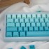KBCUSTOM kapice za tipke Gradient Cyan, PBT, Cherry profil, 125 kom.