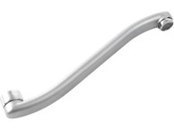 BALLETTO Zakrivljeni nosač baterije 81067, 300 mm, krom
