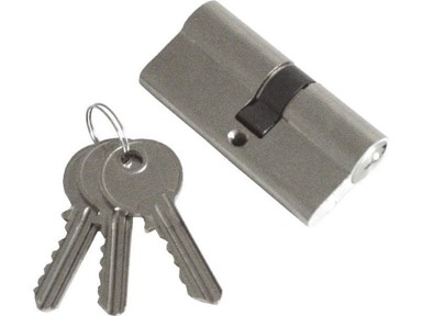 Extol Craft Cilindar (9401) 65 mm (30+35 mm), 3 ključa, tijelo od poniklanog mesinga