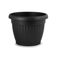 PVC tegla MEDITERAN FI 12cm, antracit