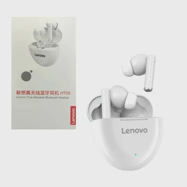 LENOVO Slušalice TWS HT06, Bluetooth, bijele