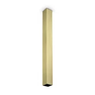 IDEAL LUX Stropna svjetiljka LOOK kvadratna PL1 D60 H750, zlatna