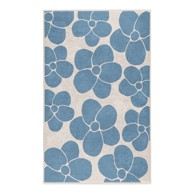 MILA HOME Plavi periv tepih 160x230 cm Blue Meadow