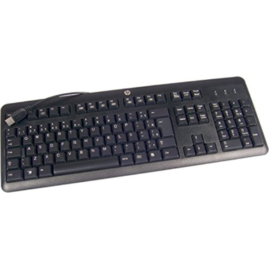 HP Tipkovnica 672647-053, uredska, USB, AZERTY francuska, crna