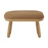 UMAGE Stolac Paff Low u prirodnoj boji/svjetlo smeđi