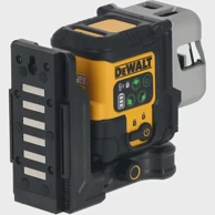 DEWALT Bežični multi-linijski laser 3×180°, DCLE14301GB, 18 V, zeleni snop, s Powerstack baterijom
