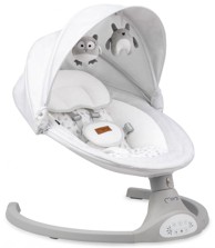 MOMI Njihalica KENANI, električna, svijetlo siva