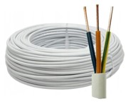 Okrugli instalacijski kabel YDY 3 x 2,5 1 m