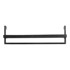 LIGHT & LIVING Mat crna polica od jelovine Maddison 