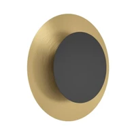 Zidna lampa Tocina, LED, 11 W, mesing i crna