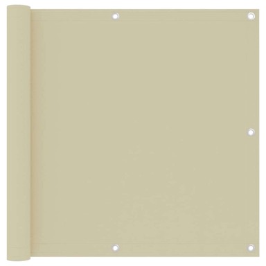 Balkonski zastor 90 x 300 cm Oxford, krem