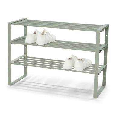 SPINDER DESIGN Zeleni/sivi metalni ormarić za cipele Rex