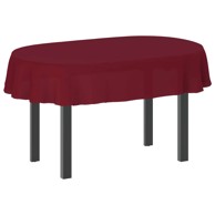 Tkanina za stol 5 kom 160 x 220 cm od poliestera, vinova crvena